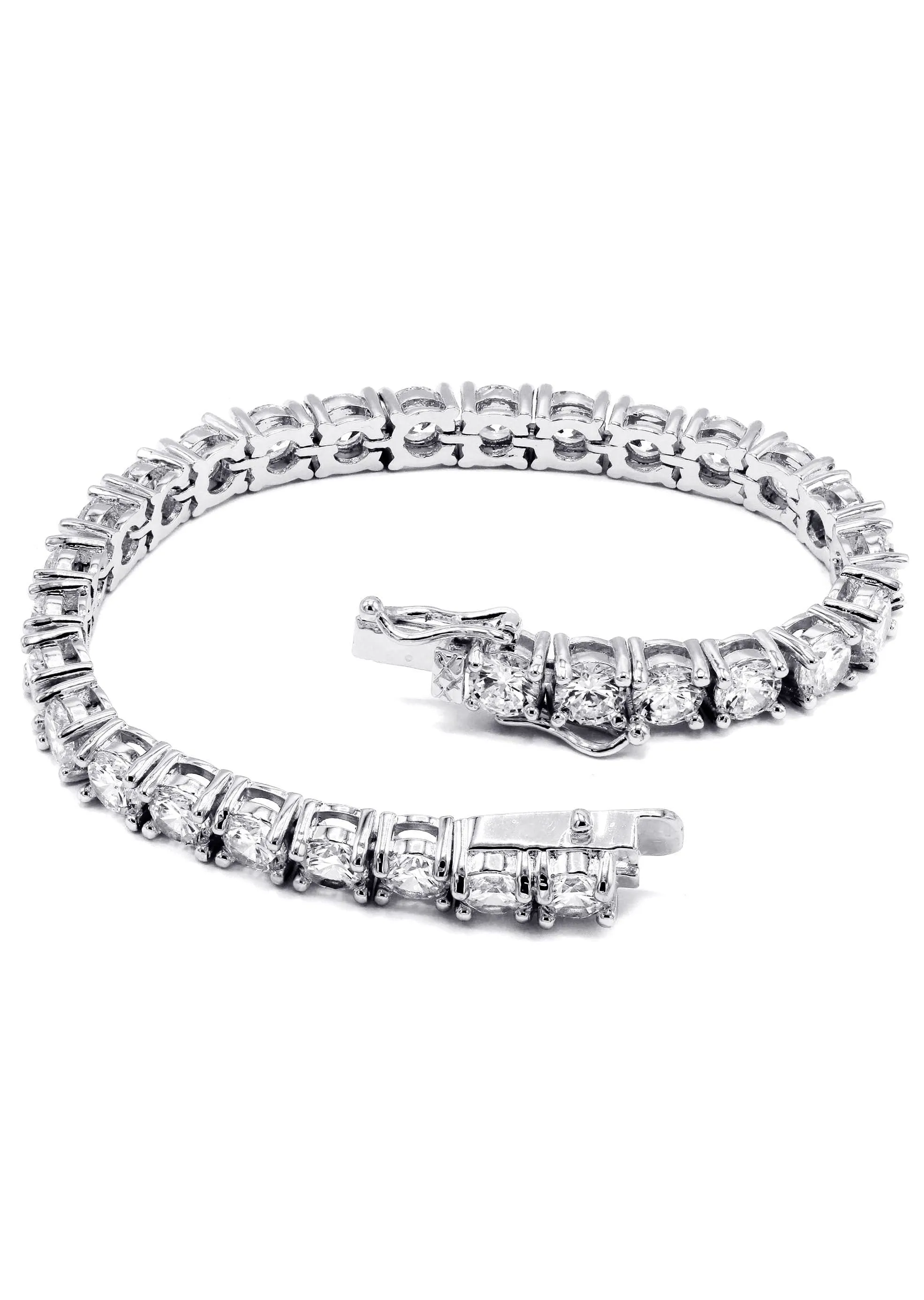 Mens Diamond Tennis Bracelet