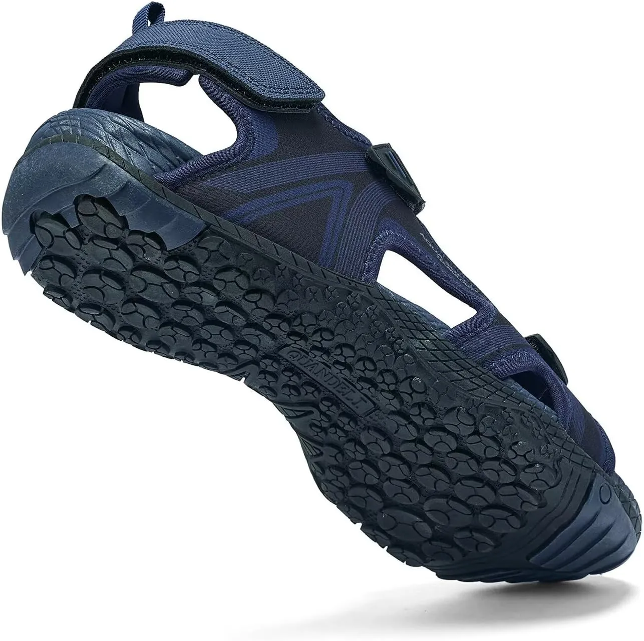 QUANDELI Men's Sport Sandals, Open Toe Water Sandals with Arch Support Waterproof Lightweight Casual Athletic Sandals for Outdoor Beach Travel Summer