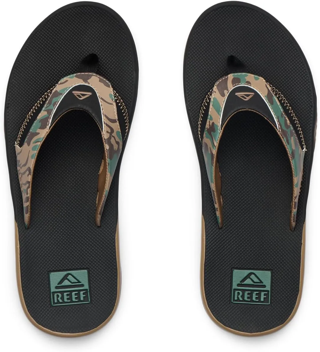 REEF Fanning Men's Bottle Opener Flip Flop, Arch Support, Durable Outsole, Water Friendly