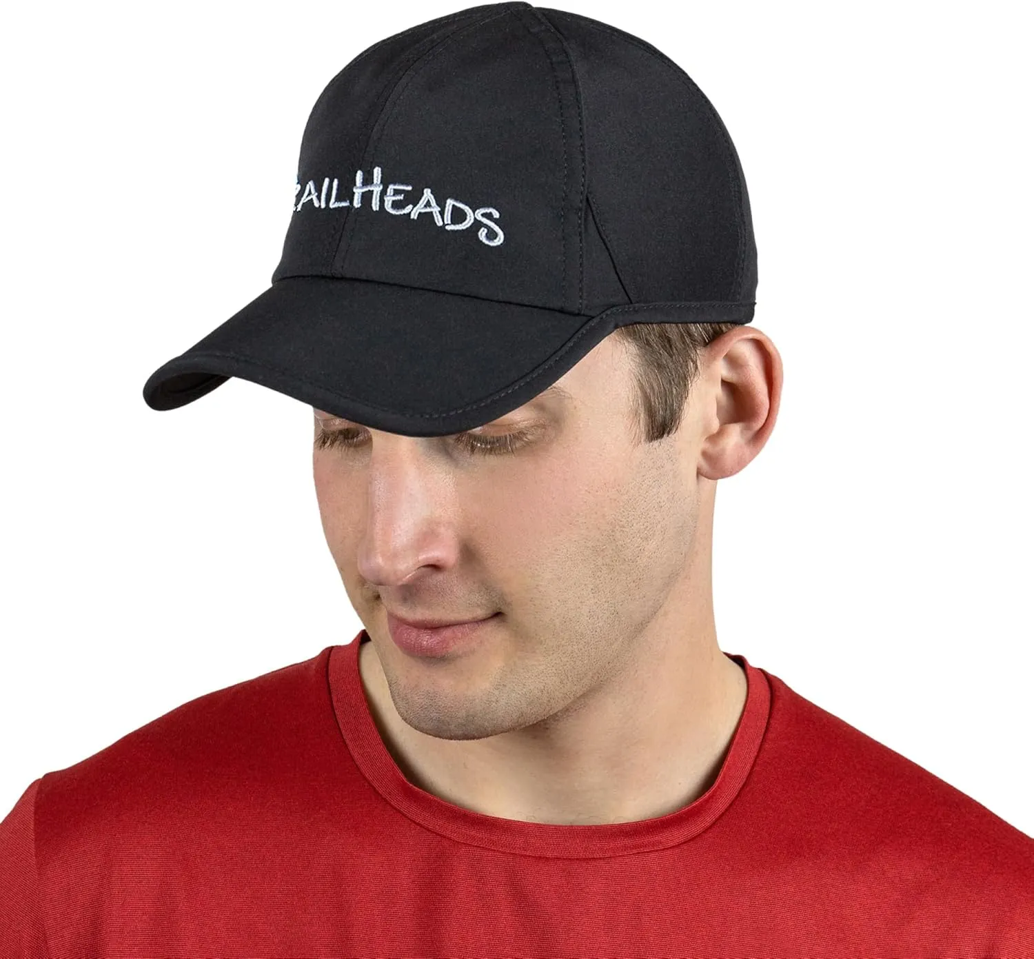 TrailHeads Men??s Running Hat with UV Protection | Quick Dry Sports Hats for Men | UPF 50 Hats | Summer Hats for Men